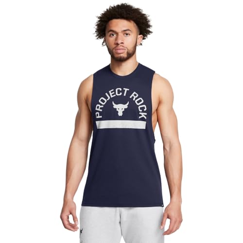 Under Armour Mens Project Rock Payoff Graphic Sleeveless T Shirt