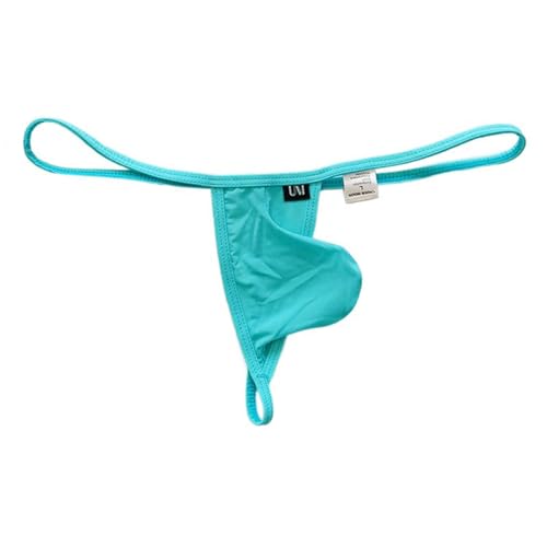 COMLIFE Men's Sexy Low Waist Bikini Thong Ultra Thin Ice Silk Breathable Underwear2