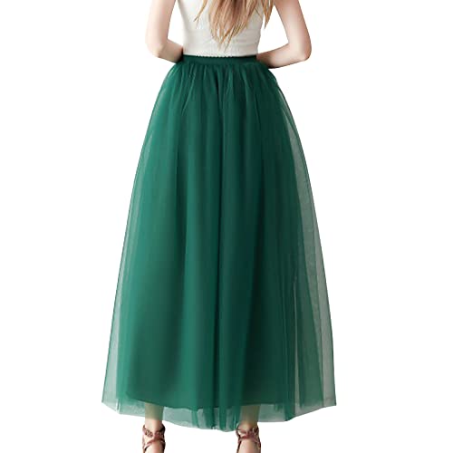 Jupe tutu en tulle anti-serrement avec grande ceinture élastique