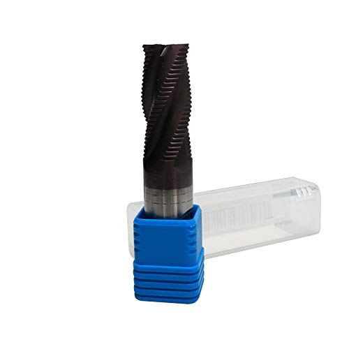 Image of HFS(R) Roughing End Mill Square End Mill 4 Flute M42 8% Cobalt TiAlN for Steel 3 /4 inch Dia.