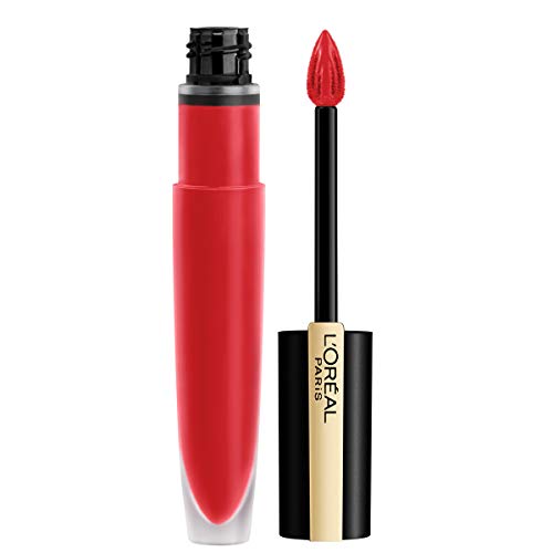 L'OrÃ©al Paris Makeup Rouge Signature Matte Lip Stain, Weightless, High Pigment Lasting Color, Red, 0.23 oz.