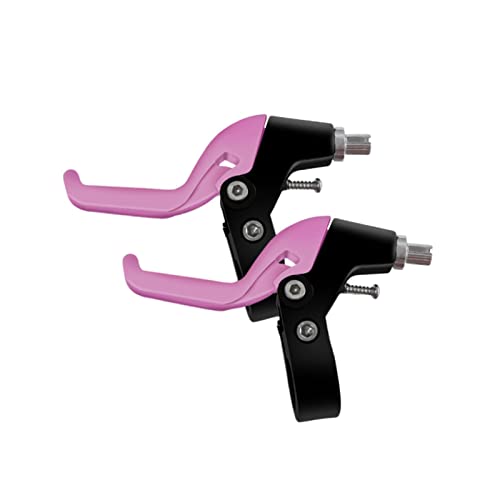 rockible Kids Bicycle Brake Lever, Kids Bike Brake Handle Set, Childrens Bike Brake Lever, Pink