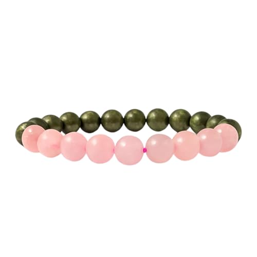 Image of Stone Bracelet for Men & Women | Natural Crystal for Wealth | Protection | Confidence & Success | Adjustable Healing Bracelet for Meditation | Reiki & Spiritual Energy