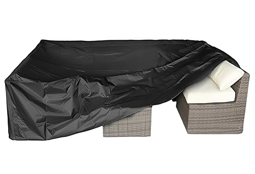 Patio Furniture Set Cover Outdoor Sectional Sofa Set Covers Outdoor Table and Chair Set Covers Water Resistant Large 126" L x 63" W x 28" H ,,