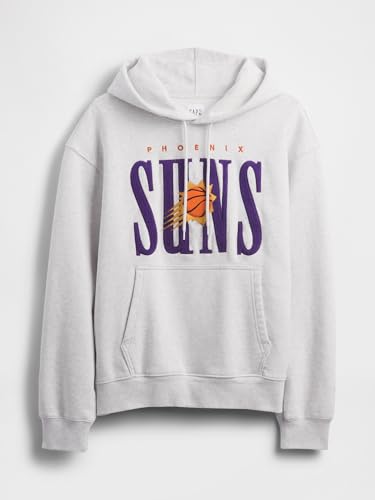 Image of GAP Men's X Nba Graphic Logo Hoodie Sweatshirt