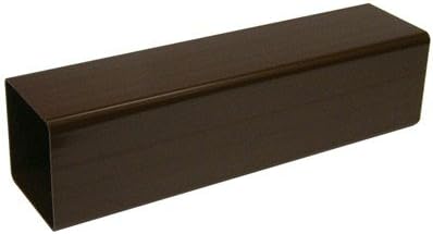 Square 65mm Downpipe 2.75M Brown