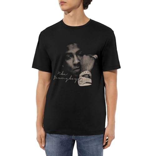 YoungboyS 2025 Music Tour T-Shirt Casualavant Cotton Top Black2