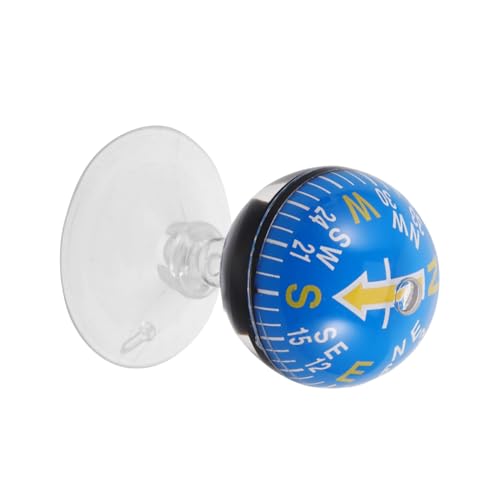 Beatifufu Vehicle Mount Dashboard Compass Suction Cup for Car Navigation Compact Boating Hiking Essential