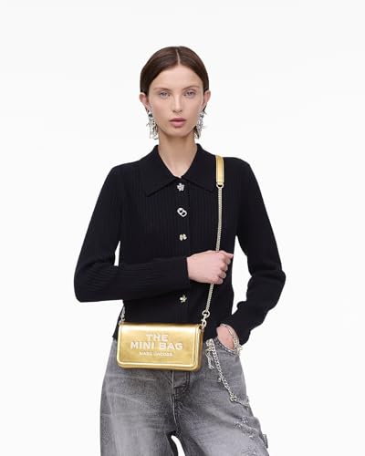 Marc Jacobs The Metallic Leather Chain Mini Bag2