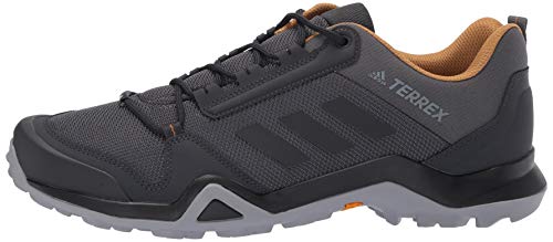adidas mens Terrex Ax3 Hiking Shoe, Grey/Black/Mesa, 8.5 US - Thumbnail 7