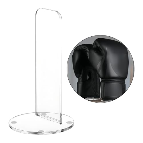 Support acrylique gants de boxe vertical pour éliminer le désordre