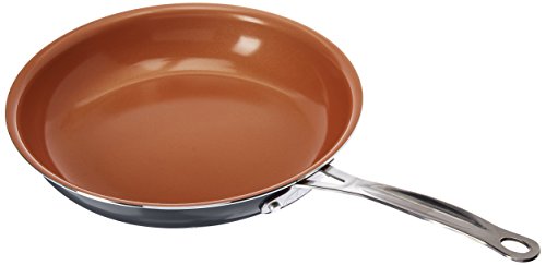 Image of Gotham Steel Ceramic and Titanium Nonstick Fry Pans, Grey, 11"
