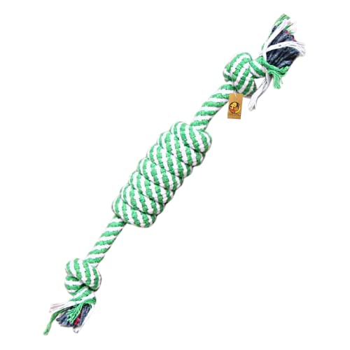 Image of Foodie Puppies Durable Cotton Twisted Rope Chew Toy for Dogs | Chewing, Fetching, Playing, Teething & Training for Small to Medium Dogs & Puppies (Color May Vary)
