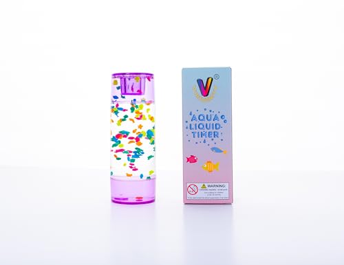 Liquid Sensory Aqua Fish Timer für Autismus, sensorische Bedürfnisse, ADHS, Stressabbau, Angst. Autismus Spielzeug und besondere Bedürfnisse Sensory Fidget.