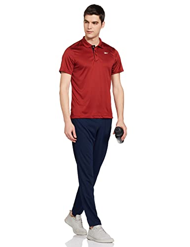 Image of Reebok Men's Solid Slim Fit Polo Shirt