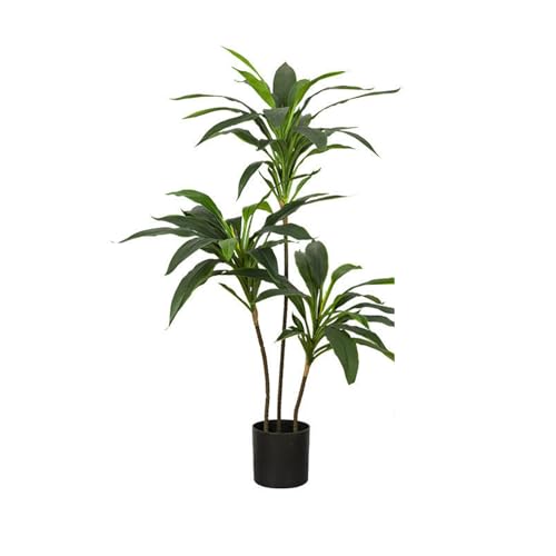 HWQFM 人工観葉植物 人工樹木 150cm 観葉植物 フェイク 人工植物盆栽 屋内屋外装飾 偽の木 緑の植物の装飾品 造花 フェイクグリーン 大型 インテリア おしゃれな植木鉢 贈り物 開店祝い 開業祝い 新築祝い 引越し祝い 北欧