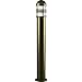 DABMAR LIGHTING D3250-BZ-MT Powder Coated Cast Aluminum Bollard