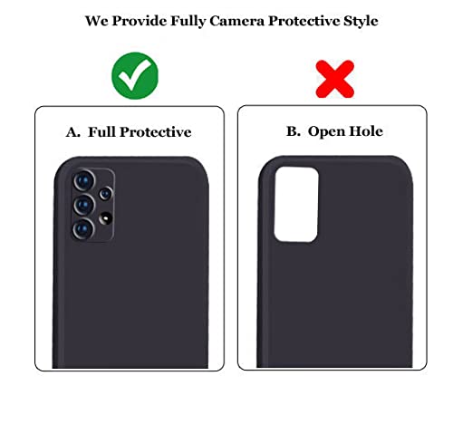 Image of A rtistque Back Cover Case for Samsung Galaxy A73 5G with Camera Protection | Shockproof TPU | Stylish Protective Design | Slim Fit | Ultra Matte | Samsung Galaxy A73 5G Back Cover - Black