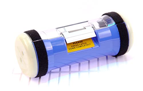 4" TA/10 Bank Carriers for Drive-up Tube Systems (1/2 Blue 1/2 Clear)