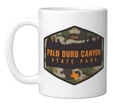Palo Duro Canyon State Park Texas TX Camouflage Souvenir Ceramic Mug, White