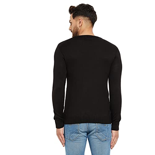 Image of Duke Men's Wool Blend Casual Pullover Sweater