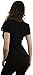 ToBeInStyle Women’s Beautiful Wardrobe Classic Short Sleeve V-Neck T-Shirt - Black - M