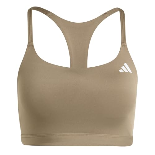 Sujetador deportivo adidas sin opresión Optime Essentials con soporte ligero de mujer