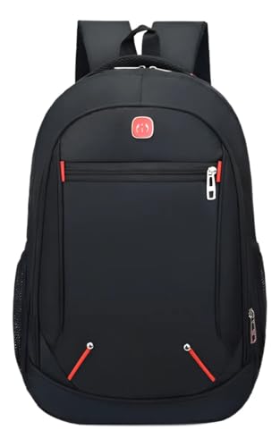 Mochila Bolsa Masculina Resistente Para Notebook Faculdade Cor Preto