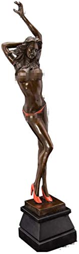 DSQK Garden Statue Bronze Nude Erotic Red High Heels Ladies Interior Decoration Crafts Figure Jewelry Office Interior DSQK Garden Statue Bronze Nude Erotic Red High Heels Ladies Interior Decoration Crafts Figure Jewelry Office Interior