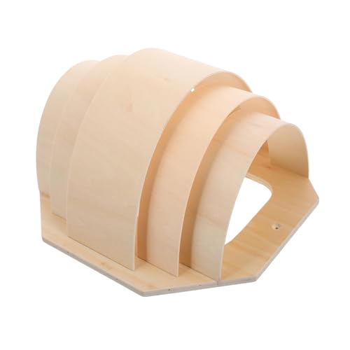 OFFIGAM 桑拿房用軽量透光椴木ランプカバー 高温耐性防爆保護シールド サウナルームアクセサリー 明るさ向上柔らかい光効果