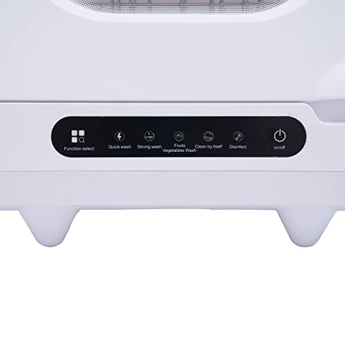 Freestanding Dishwasher Portable Countertop Dishwasher Compact Dishwasher Home Kitchen Dishwasher Machine 5 Programs 110V 1200W #TOP3