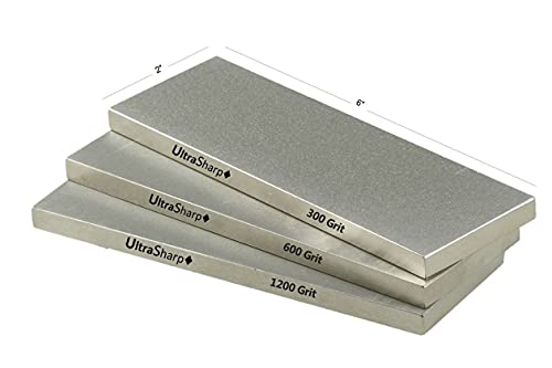 Ultra Sharp Ii Diamond Sharpening Stone Kit - Coarse/Medium/Extra Fine #TOP1