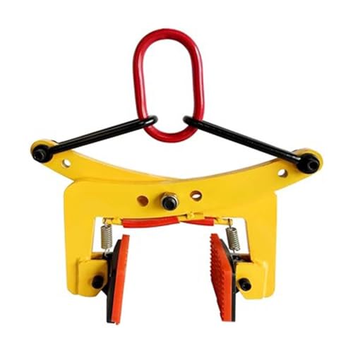 Abrazadera Vertical para Placas, tenazas de elevación de Alta Resistencia para Piedra y Acero, mordaza Ajustable para un manejo Seguro en construcción y albañilería.
