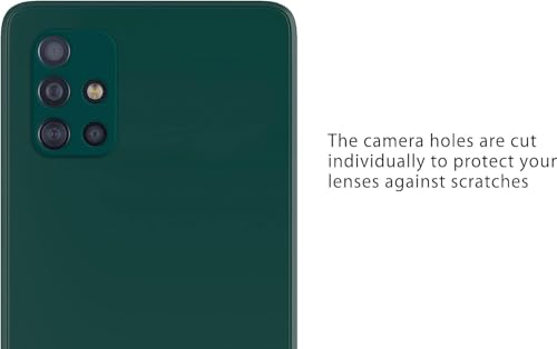 Image of DIZORO Liquid Silicone Soft Back Cover Case Designed for Samsung Galaxy M51 (Forest Green)