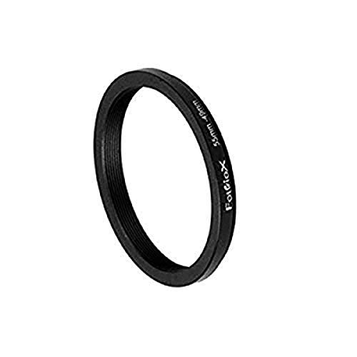Fotodiox Metal Step Down Ring, Metal negro anodizado 55mm-49mm