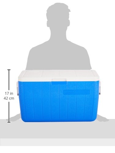 Coleman 48 Quart Blue Personal Cooler 3000000152