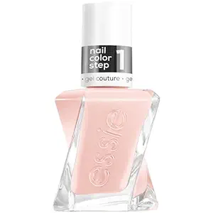 Essie Gel Couture Long-Lasting Nail Polish, 8-Free Vegan, Sheer Nude Pink, Fairy Tailor, 0.46 fl oz