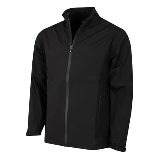 Proquip Mens Aqualite Golf Waterproof Jacket - Black - XL