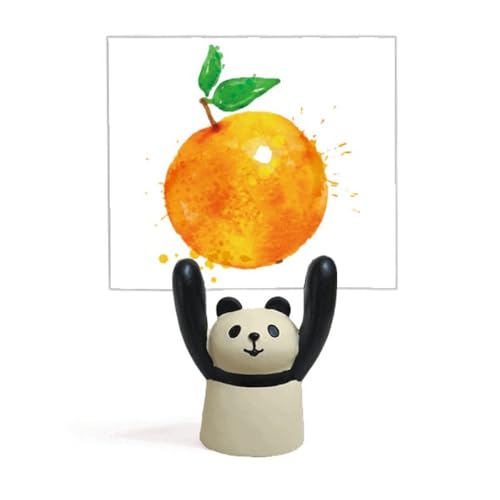 Support téléphone motif panda et orange aquarelle bague de support universelle