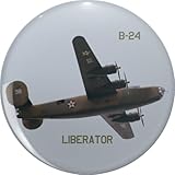 B-24 Liberator Bomber World War II USA Pin Lapel Pin Brooch Steel Pins Badge 0.75'
