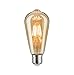 Produktbild Paulmann 28717 LED Lampe Filament Kolben 6,5W Leuchtmittel Gold 2500K Goldlicht E27