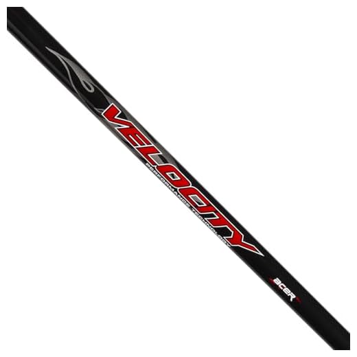 Acer Velocity Black .335" Graphite Golf Club Shafts, Driver/Fairway Wood Shaft in Ladies/Senior Combination Flex for Women and Senior Men