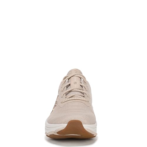 Ryka Womens Devotion X Max RS Walking Shoes Beige Metallic Mesh Fabric 9 W2