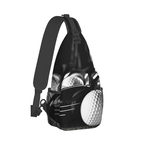 Bolso Crossbody Negro para Hombre y Mujer miniatura 2