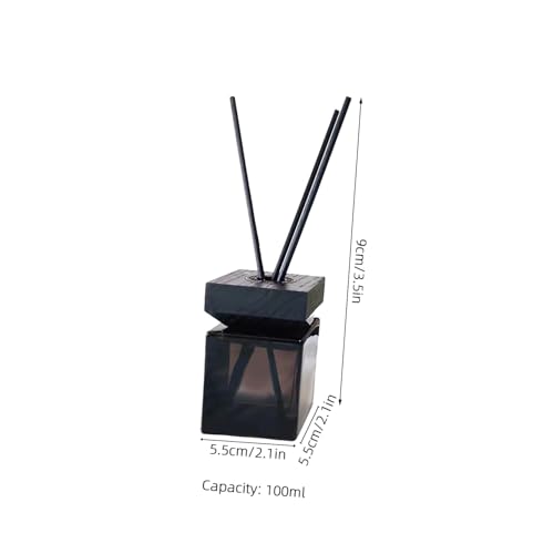 Difusor de aroma de ratán 100ml con tapa blanca miniatura 2