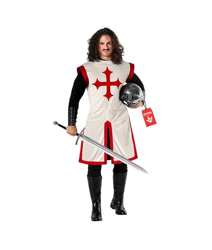 Morph Costume Chevalier Homme, Déguisement Médiéval Adulte, Costume Halloween Chevalier, XXL