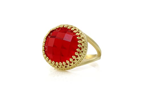 Bague rubis style vintage pour sublimer vos tenues du quotidien