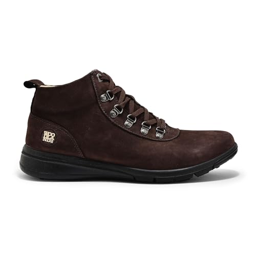 Image of Woodland Nubuk Dslmld Men Rb Brown Boots with Elegant Design | Stylish & Comfortable Footwear | Ideal for Gifts, Casual Outings