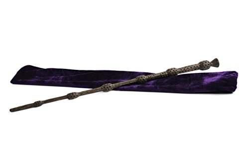 Fine Handcrafted Solid Wood Magic Wand for Witches and Wizards, The Erratic Dark Brown - //coolthings.us