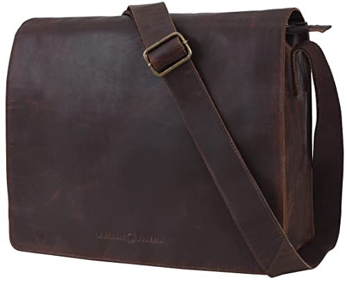 Antonio Valeria Albert Premium Leather Messenger Bag for Men